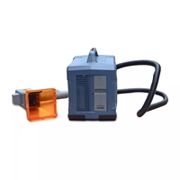 Machine de marquage au laser à fibre optique portable manuelle 20w 30w 50w sur métal, pneu, résine, mini marqueur laser de petite taille