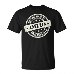 Camiseta Ohio Made In Ohio, diseño auténtico y personalizado del estado de Buckeye - Product Image 2