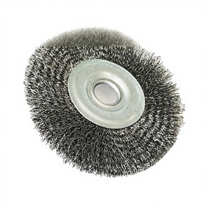 <span class=keywords><strong>Brosse</strong></span> à fil d'acier serti <span class=keywords><strong>pour</strong></span> <span class=keywords><strong>meuleuse</strong></span> d'angle, 6000 tr/min max, <span class=keywords><strong>pour</strong></span> élimination de la rouille, de l'oxyde et de la peinture, <span class=keywords><strong>disque</strong></span> de polissage - Product Image 2