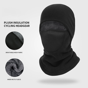 Masque de ski pour hommes <span class=keywords><strong>cagoule</strong></span> en maille coupe-vent thermique cache-cou pour cyclisme masque complet masque de <span class=keywords><strong>moto</strong></span> doublure de casque - Product Image 3