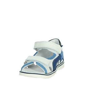 Balducci Children's Sandal White <b>Light</b> Blue Velcro Closure <b>Star</b> Design - Product Image 6