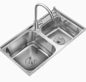 Farmhouse <b>Kitchen</b> Sink Stainless Steel <b>Apron</b> Front Double Bowl Deep Basin - Product Image 2