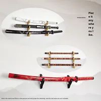 Porte-couteau et épée réglable Présentoir d'arme mural pour décor de Noël transfrontalier