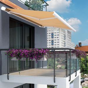 Customized Electric Patio Outdoor <strong>Retractable</strong> Balcony Motorized <strong>Retractable</strong> Drop <strong>Awnings</strong> - Product Image 1