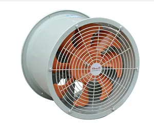 Alta temperatura fogo fumaça exaustão fluxo axial ventilador industrial