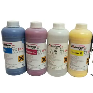 Originele 1l Fles Phaeton Sk4 Solvent Inkt Voor Spt510 1020 Hoofd Fy Union Phaeton Infiniti Uitdager Oplosmiddel Gebaseerde Printer