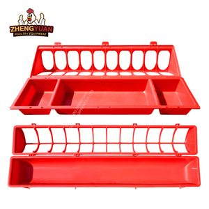 Kit d'alimentation pour poulets en plastique rouge, connectable, vente en gros, avec conception <span class=keywords><strong>anti</strong></span>-écrasement - Product Image 3