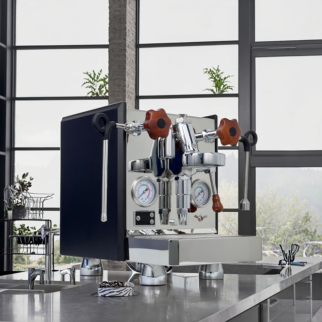 China Manufacturer Latest Design E61 Group Brewing Head Cafe Maker System Cappuccino Espresso Latte Making Coffee Machine