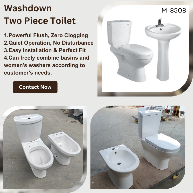 Sanitary Ware Ceramic Bathroom Two Piece