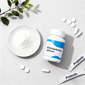 Hoog Overlevingspercentage Bifidobacterium Bifidum 50b Cfu/G Probioticum Voor De Spijsvertering En Ondersteunt De Darmflora En Regelmaat - Product Image 1