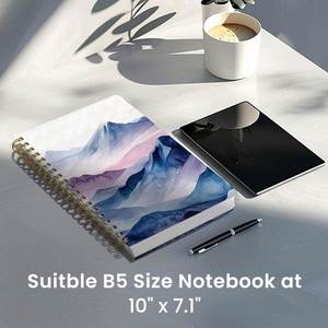 Cuaderno Espiral con Páginas Rayadas, Tapa Dura, Ideal para Tomar Notas, Perfecto para Oficina, Hogar y Escuela - Product Image 6