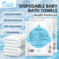 Serviettes de bain jetables en coton pour bébé, carrées, pour voyage, hôtel, entreprise, hôpital, 60*80cm, pour femmes enceintes et soins de beauté, 200 sacs/carton