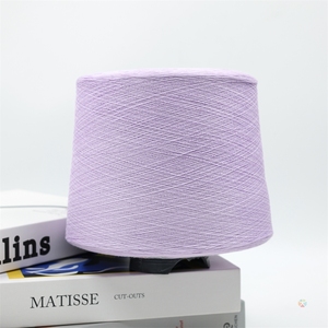 Nhà Máy Bán Buôn Chống-Đóng Gọc Cao Twist Core-Spun Sợi 2/60nm 80% <span class=keywords><strong>Viscose</strong></span> 20% Polyester Màu Dệt Kim Sợi - Product Image 1