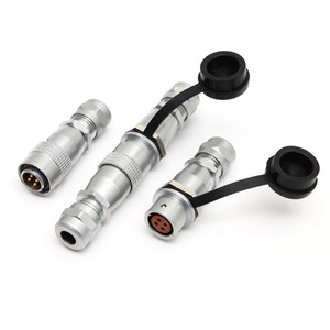 Connecteurs de la série SF12, fiches aviation push-pull en laiton pour instruments électroniques - Product Image 3