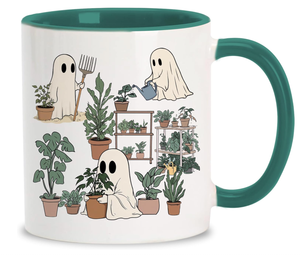 Ensemble de tasses en céramique personnalisées avec logo pour Halloween, tasses à café imprimées avec des motifs de citrouille, de fantôme et de chat, tasses à thé originales pour les fêtes, cadeaux ou bars - Product Image 3