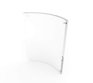 Tùy chỉnh Acrylic cong khung hình biểu tượng tùy chỉnh kích thước tùy chỉnh độ dày cao minh bạch cho hiển thị ảnh Áp phích - Product Image 6