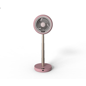 Desktop Air Cooling <b>Mini</b> <b>Fan</b> 6 Speed Modes Personal Small <b>Usb</b> Rechargeable Telescopic for Desk and Table Air Circulation Gf-22a - Product Image 4