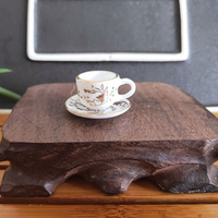 Mini service à thé en céramique, mini tasses à café DIY faites à la main, accessoires pour maison de poupée, jouets de cuisine et de restaurant pour enfants, mini service à thé de poche