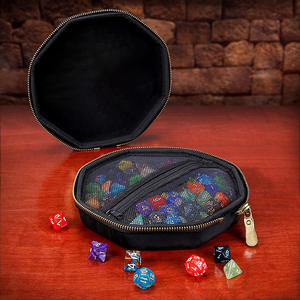 Estuche Octagonal para Dados y Bandeja para Lanzar Dados, Tablero de Juego para Juegos de Dados como RPG, DND y Otros Juegos de Mesa - Product Image 2