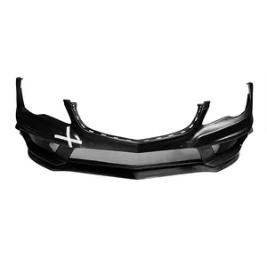 Carbonado BUMPER Depan Gaya PD, Serat Karbon untuk Mercedes14-16 E Class W207 Coupe