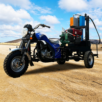 Foreuse portable diesel économique avec moteur, profondeur de forage 300 m, utilisation facile pour les projets d'eau rurale des ONG