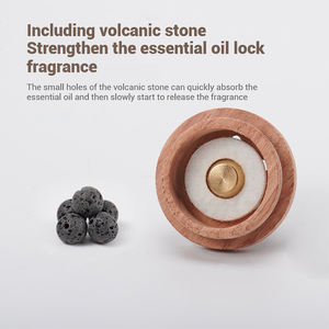 Diffuseur de voiture en bois d'aromathérapie personnalisé de haute qualité, clips de ventilation pour huiles essentielles, désodorisant de voiture à évaporation naturelle, fabrication ODM en usine - Product Image 4