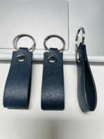 Porte-clés en cuir végétalien à 2 couches pour gravure, organisateur de clés en cuir, support de clés en cuir de 1,5 mm d'épaisseur, 20 cm