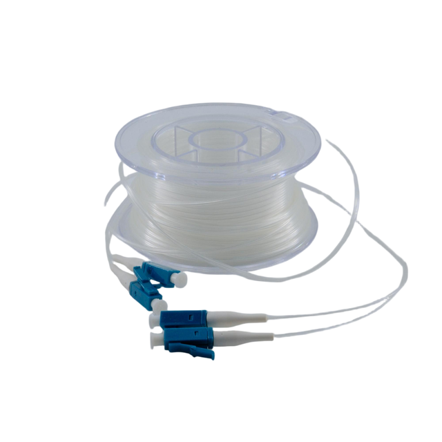Transparent SC-SC Jumper Insensitive Fiber APC UPC Invisible FTTH Optical Cable Fiber Optic Patch Cord