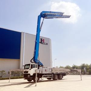 Camion pompe à béton JIUHE, vente chaude, 47m, 50m, 52m, marque JUHE, pompe à béton, pompe à flèche à béton avec camion - Product Image 1