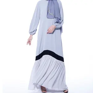 2022 तुर्की दुबई जातीय मुफ्त आकार गर्मियों में आरामदायक लंबी आस्तीन थोक ऑनलाइन मुस्लिम कपड़े महिलाओं Abaya कपड़े