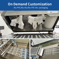 Hanyoo Emballage blister DPP personnalisé en PVC et feuille d'aluminium Machine d'emballage de pilules et de comprimés et de capsules