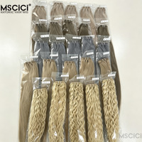 Vente en gros d'usine MSCICI Tissages de cheveux humains bruts 100% vierges doublement étirés avec cuticules alignées, Lots de cheveux 100% humains