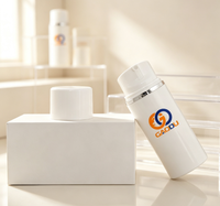 Flacon pompe à lotion sous vide en plastique anti-fuite pour crème cosmétique, 30ml, 50ml, 80ml, 100ml, 120ml, 150ml