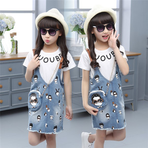 Nouvelle Collection Vêtements Enfants : Ensemble Enfant Chine en Gros avec Impression 3D (Dubaï, Sharjah, EAU) - T-shirt et Jean - Product Image 4