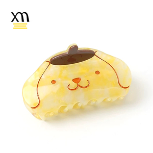 Fermagli per capelli a forma di personaggio <span class=keywords><strong>anime</strong></span>, fermagli giapponesi carini a forma di animale per ragazze, con logo, fermaglio per capelli a cartone animato Kawaii, fermaglio in acetato di marca - Product Image 5