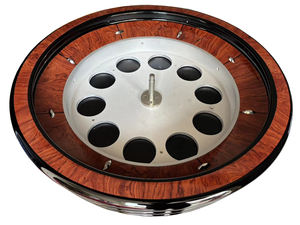 Rueda de <span class=keywords><strong>Ruleta</strong></span> Profesional DG RUITEN de 32 Pulgadas en Madera Maciza de Alta Calidad y Lujo con Configuración Opcional para Casino - Product Image 4