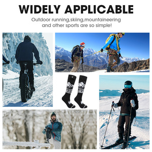 Calcetines Térmicos Eléctricos Recargables de 7.4V para Invierno, Senderismo y Esquí, con Batería, Lote en Existencia - Product Image 5