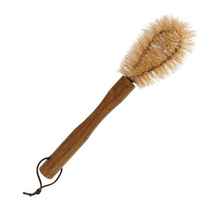 Cepillo de Sisal para Fregar Ollas con Mango Largo y Cerdas Suaves para Limpieza de Platos, Uso Doméstico en la Cocina - Product Image 1