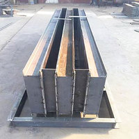 Moule en acier pour poteaux en béton préfabriqués, murs de jardin, clôtures en pierre, blocs de construction, certifié CE, haute qualité