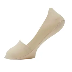 Summer Soft Thin Breathable Solid colour Invisible No Show Socks Chaussettes de bateau antidérapantes