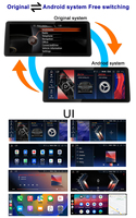Écran d'affichage de voiture Android 11 Topnavi, autoradio stéréo avec DSP et aide au recul pour BMW, GPS, WiFi, CarPlay, USB