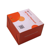 Kotak Karton Bergelombang Custom Print Double Tuck End untuk Gulungan Filamen Printer 3D