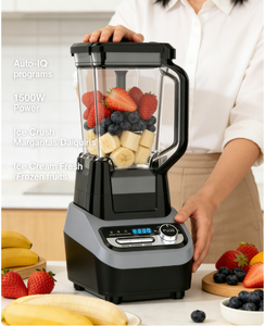 Kwaliteits Ninjaa Detect Power Blender <span class=keywords><strong>Pro</strong></span> 1500W Elektrische Blender met variabele snelheid, drukknopbediening, 6 messen, ABS, voor huishoudelijk en hotelgebruik - Product Image 1