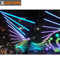 Système d'éclairage cinétique avec tubes LED DMX de 2m