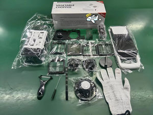 เครื่องหั่นผักและทำเส้นหมี่ 26-in-1 - เครื่องหั่นอาหารพร้อมภาชนะ |   ที่หั่นผลไม้ อุปกรณ์ครัว |   หั่นเต๋า หั่นฝอย หั่นผัก - Product Image 6