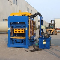 Ligne de production de blocs de pavé hydrauliques automatiques Qt6-15 pour la vente directe en usine, contrôlée par PLC haute précision pour le ciment