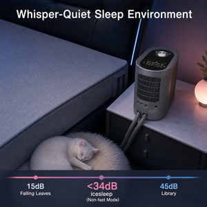 Matelas chauffant et rafraîchissant intelligent à mémoire de forme pour hôtel de luxe, avec optimisation personnalisée par IA et fonction de réveil silencieux, et draps de lit 600TC - Product Image 1