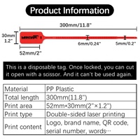 Étiquettes personnalisées avec logo, attaches zippées, étiquettes en plastique, scellés de sécurité, étiquettes de vêtements, étiquettes de chaussures, étiquettes de marque, étiquettes suspendues