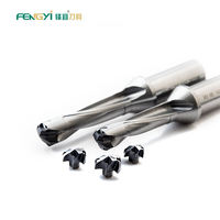 Tête de forage standard indexable à douille en carbure personnalisable Fengyi pour le traitement des métaux et de l'acier en usine