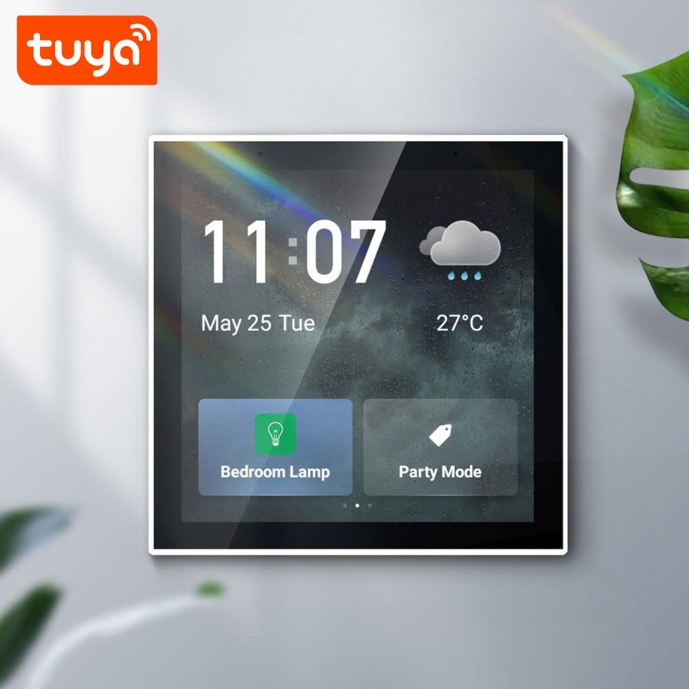 2023 TOP Sales Tuya Smart WiFi 4'' In-Wall LCD OS Android 8.1 Home Control Panel PST-T6E · image 2